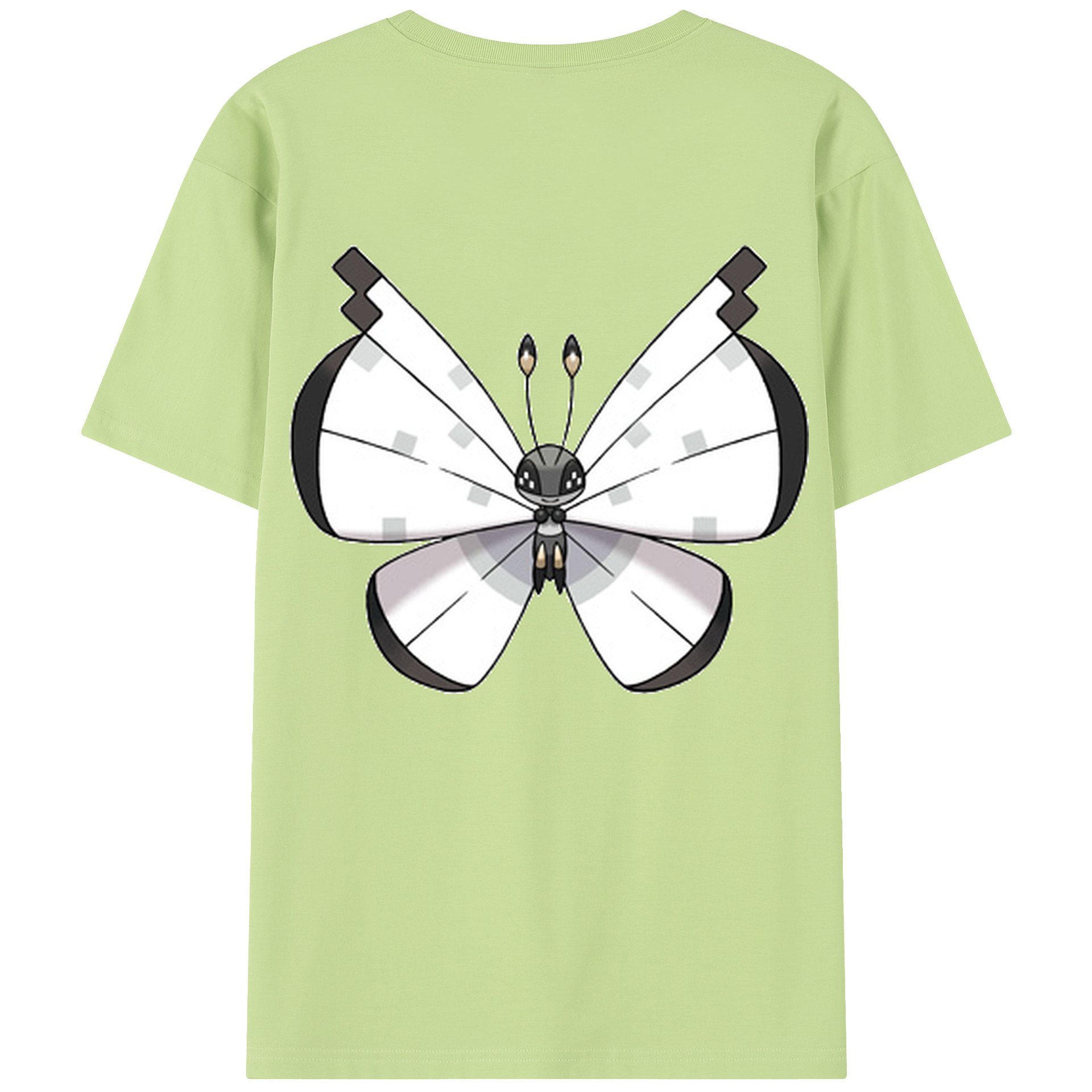 （画像用） ポケットモンスター Pokémon 綿100％半袖Tシャツ（背面プリント）